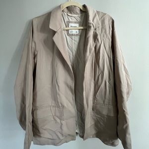 Abercrombie Taupe Lightweight Blazer